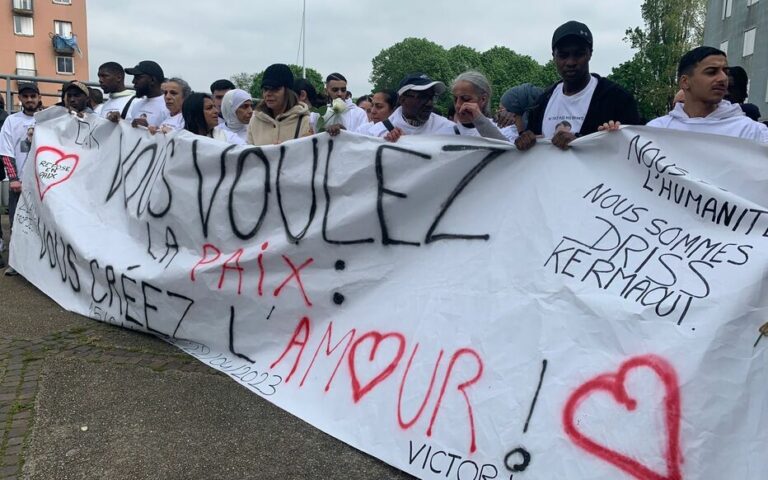 A Bobigny, une marche blanche pour Driss : « Ne tuez plus nos enfants »