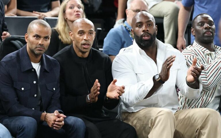 Henry, Parker, Riner, Sy, Zidane : pluie de stars à l’Arena Bercy pour la finale de basket