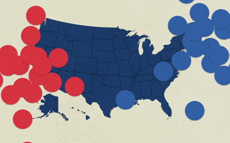 Élection américaine : la carte des résultats du duel Trump-Harris mise à jour en direct