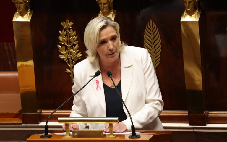 Budget 2025 : le RN votera la censure si « le pouvoir d’achat des Français est amputé », assure Marine Le Pen